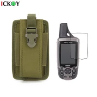 outdoor military tactical pouch portable case bag screen protector shield film for handheld gps gpsmap 60 60csx 60cs astro 220