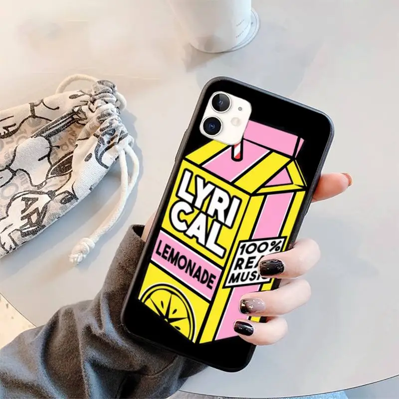 

Aliens Drink Lyrical Lemonade Phone Case for iPhone 11 12 mini pro XS MAX 8 7 6 6S Plus X 5S SE 2020 XR