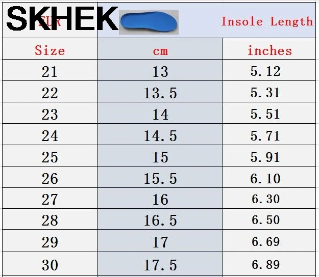 

SKHEK New Summer Autumn Children Shoes Classic Cute Shoes For Kids Girls Boys Shoes Girls Fashion Sneakers Size 21-30