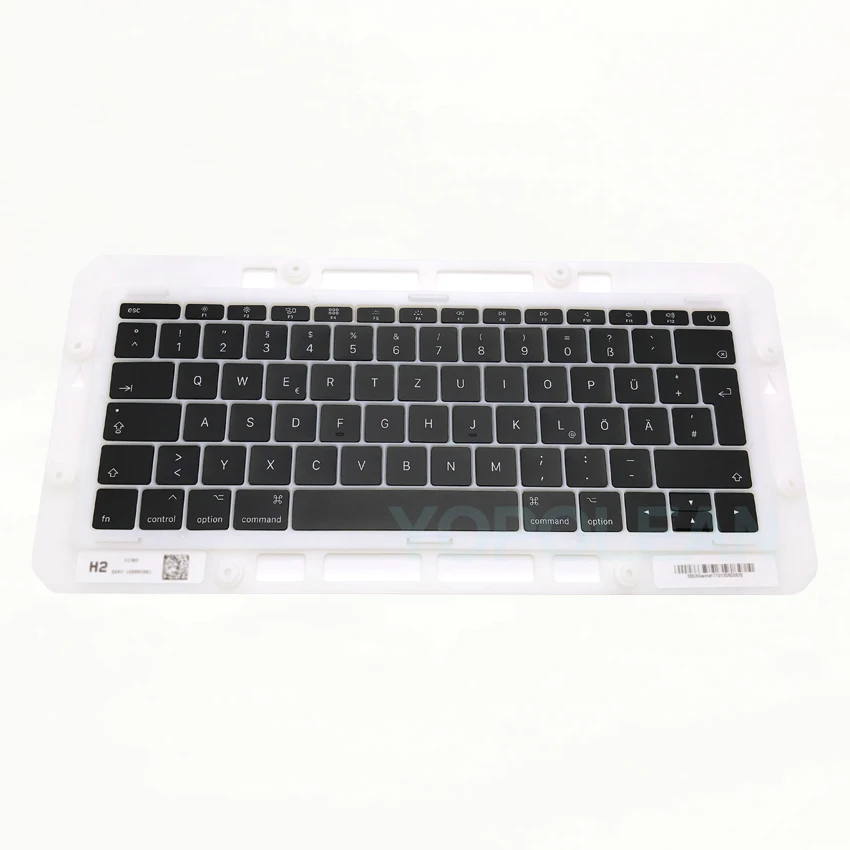 Новые Замена клавиатуры для Macbook Pro 13 &quotA1708 клавиатура немецкие колпачки клавиш