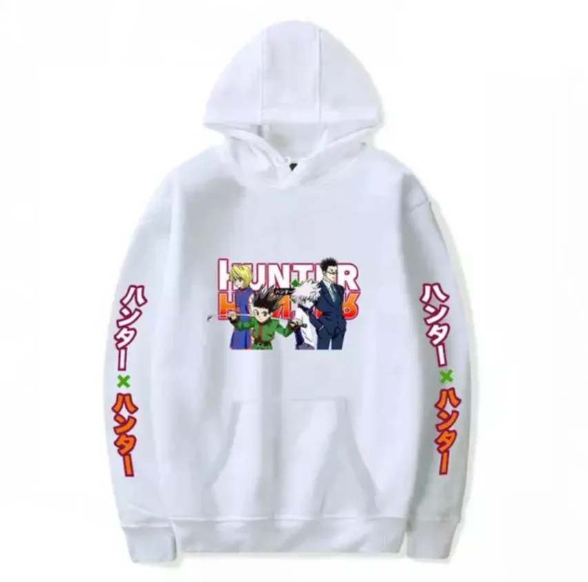 

Классные толстовки Hisoka с капюшоном в стиле аниме Hunter X Hunter, Толстовка для мужчин и женщин, популярные худи в стиле Харадзюку, Повседневный пу...