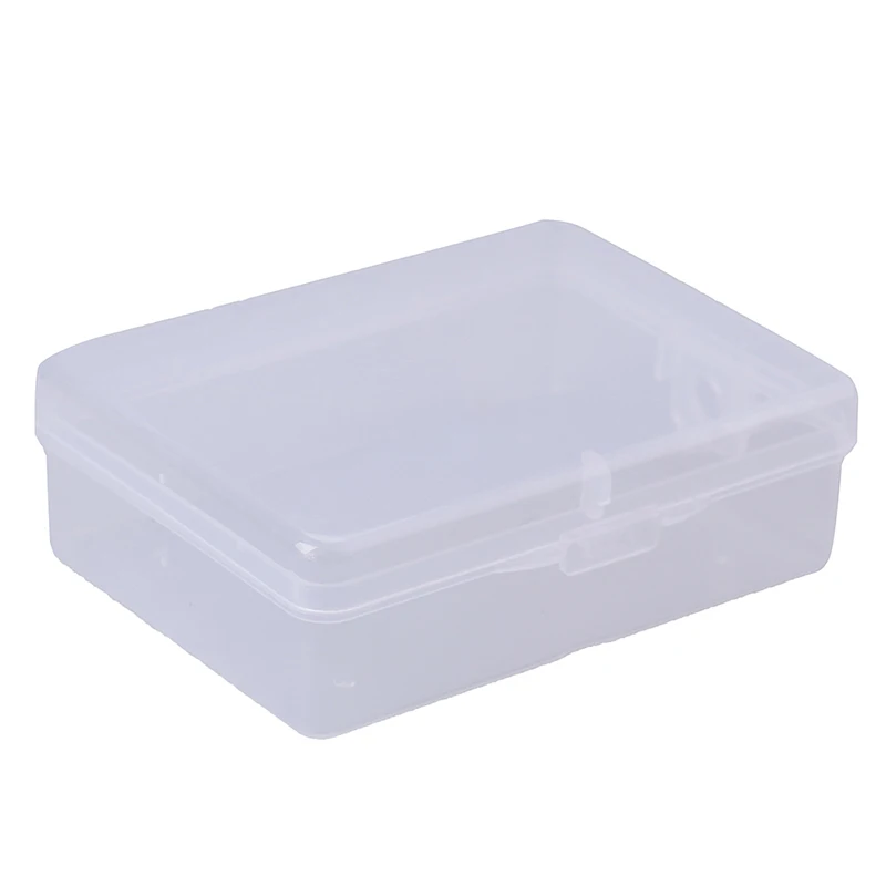 

Hot! Multipurpose Transparent Plastic Storage Box Clear Square Box 9cm*6.5cm*3cm
