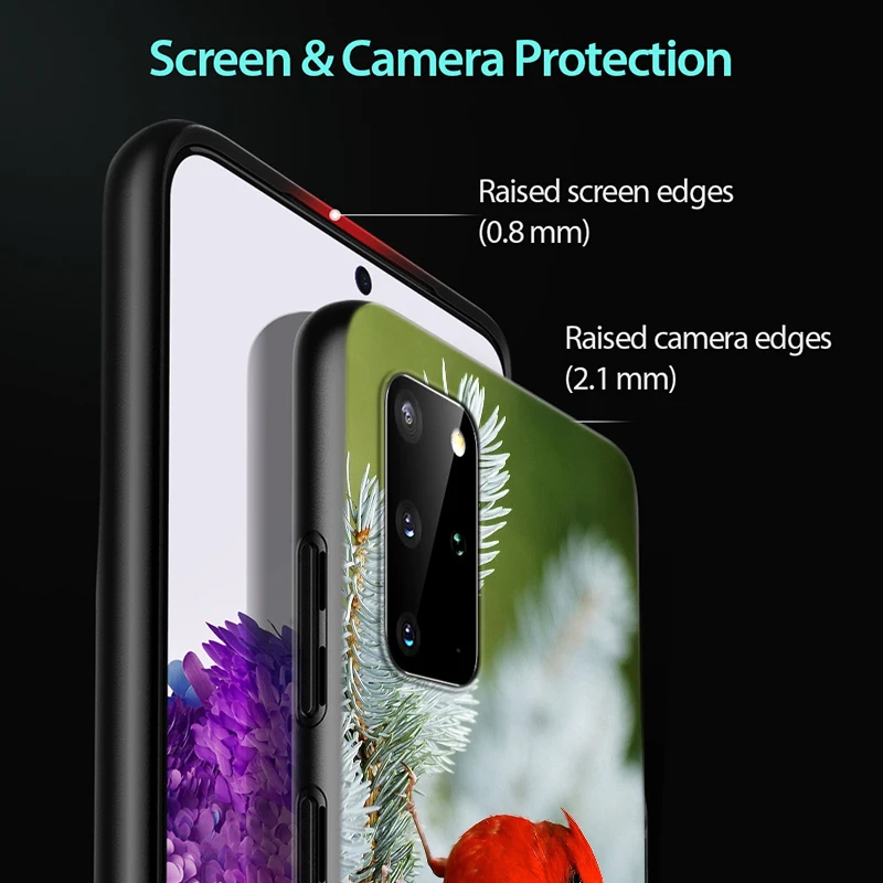 

I like birds Black Cover For Samsung Galaxy S20 Ultra Plus A01 A11 A21 A31 A40S A41 A51 A70S A71 A91 Phone Case