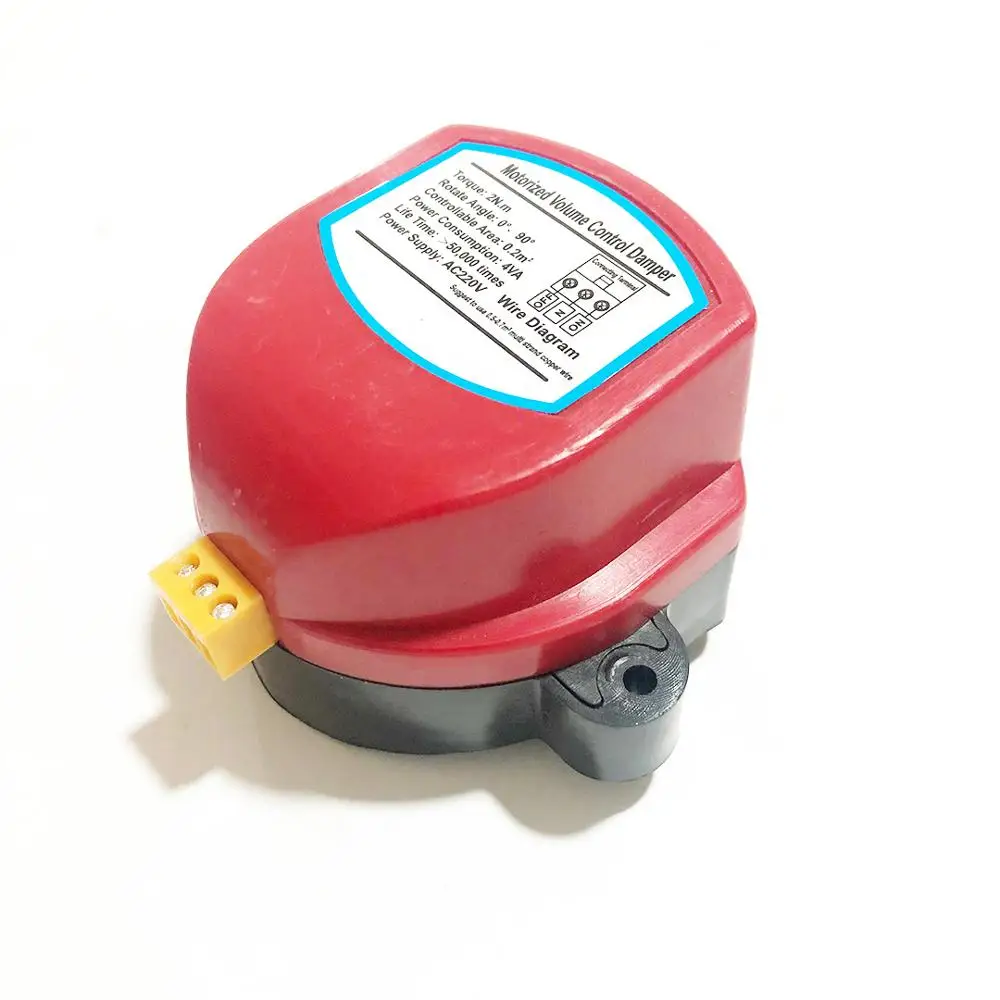 Виброгаситель AC220V/110V DC24V/12V 1Nm 2Nm 3 провода вентиляционные трубы клапан привод