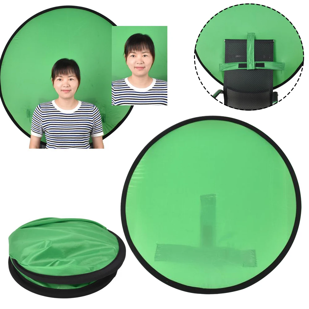 Зеленый экран фоны фотография Фон портативный складной отражатель для прямой