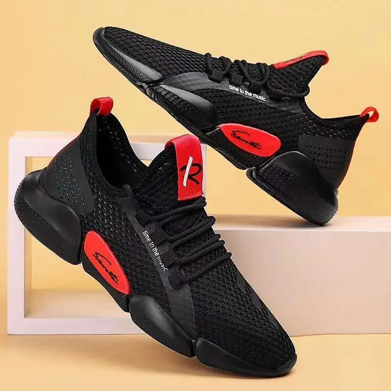 

2021 Spring and Summer Men's Shoes Version Fashion Men's Sports Casual Running Shoes Breathable Shoes Mens Sneakers
