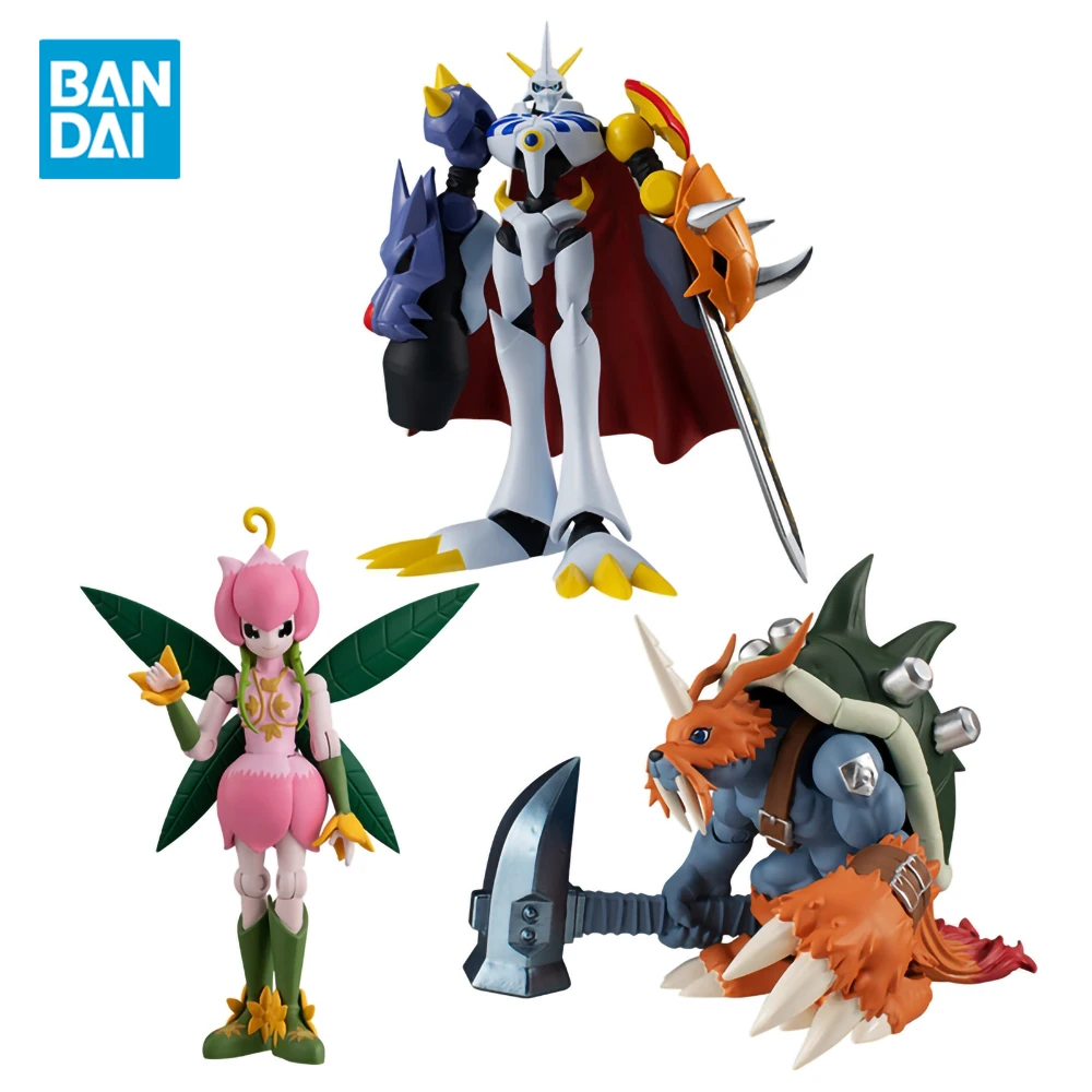 

Digimon Оригинальные фигурки Bandai BP SHODO 3 Omegamon коллекционные модели аниме игрушки подарки