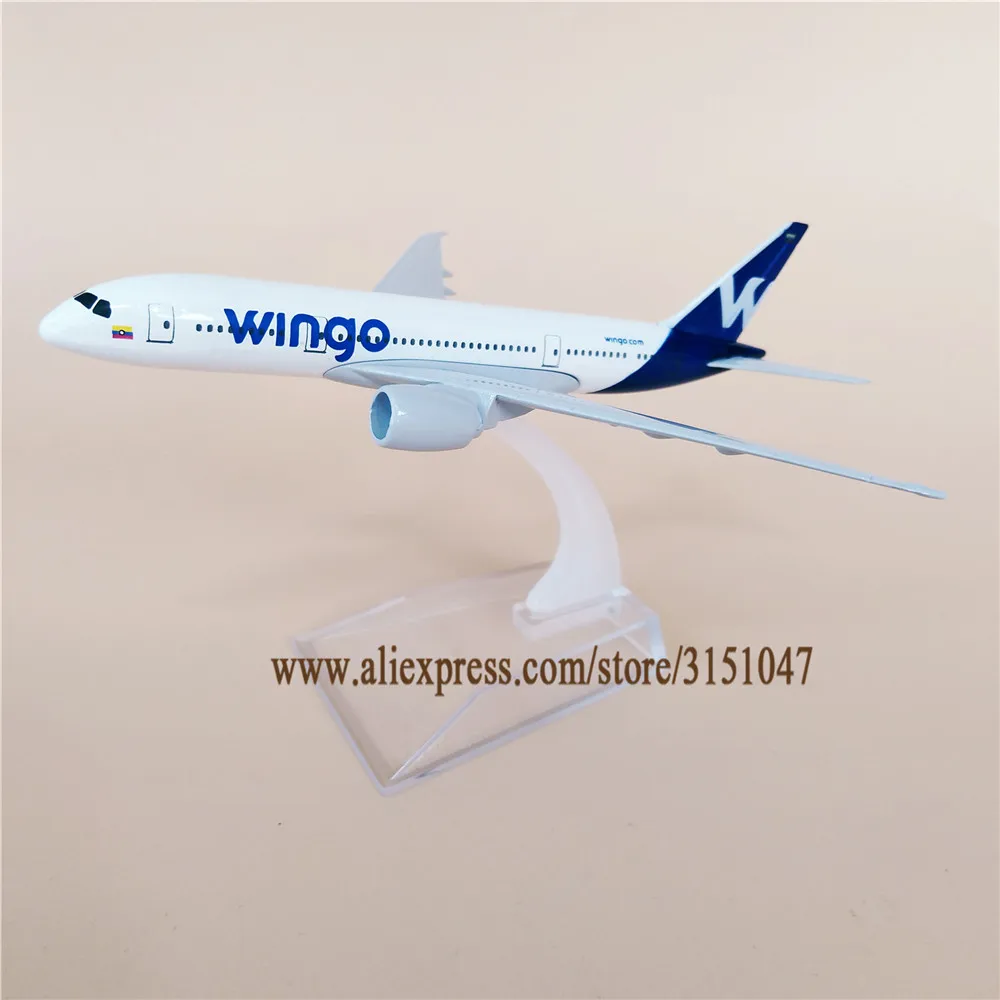 16 см Air Colombia Wingo Boeing 787 B787 Airlines модель самолета из сплава металла литья под