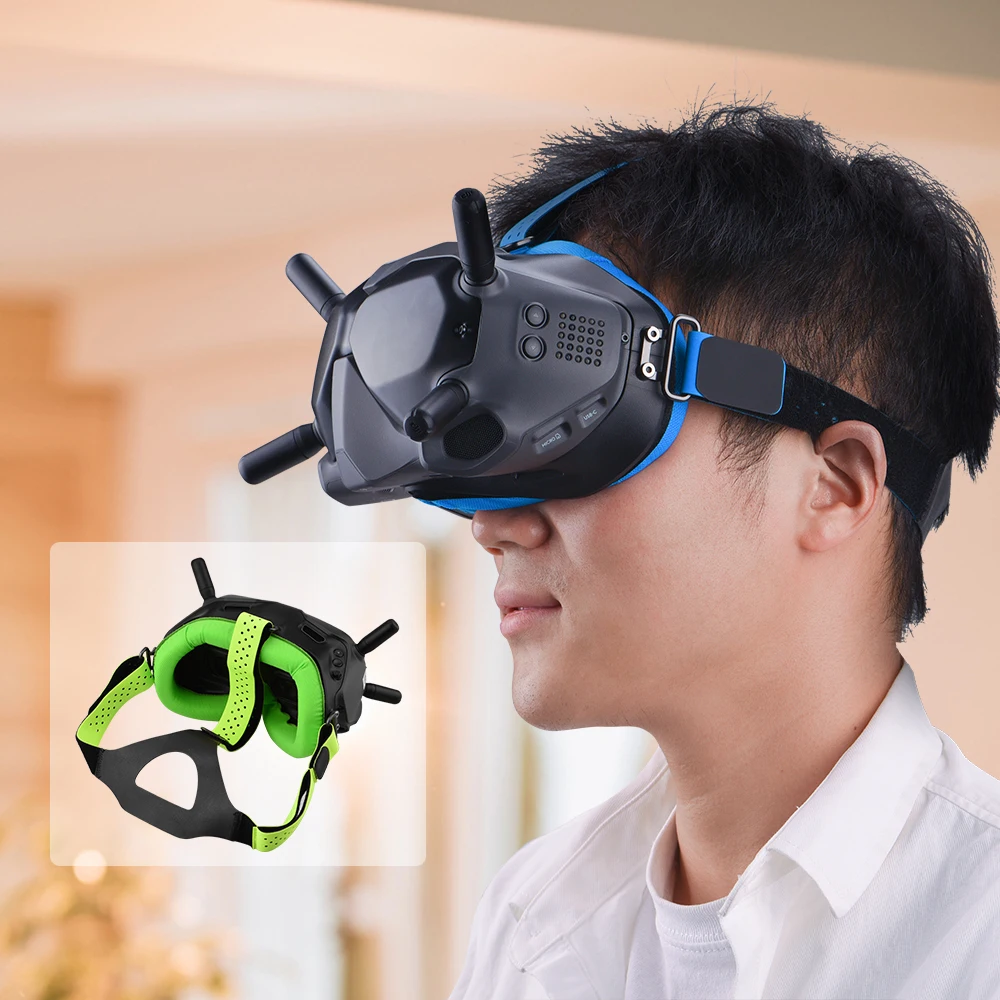 Регулируемые накладки для глаз с ремешком на голову DJI FPV Glasses V2 сменные лица