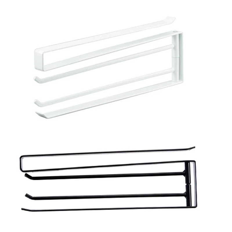 Поворотная стойка для полотенец держатель с 2 вращающимися планками кухни ванной