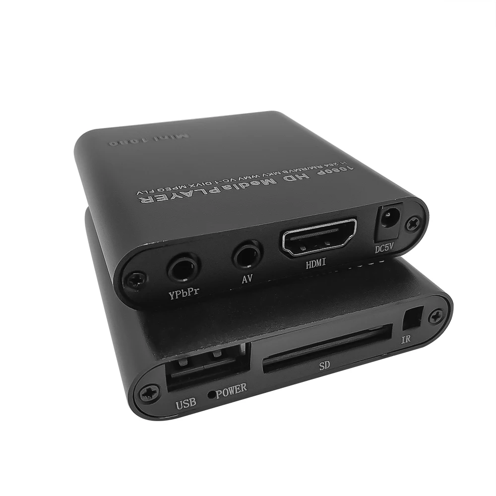 Внешний мультимедийный проигрыватель Full HD 1080P USB мультимедиа плеер с HDMI SD ТВ