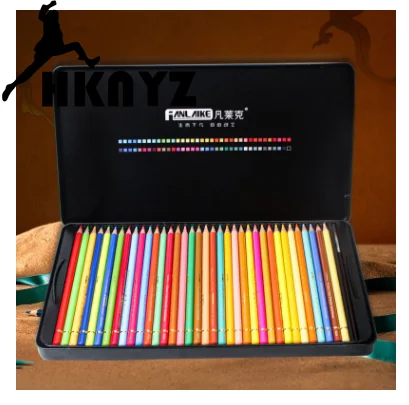 

Color pencil 72 color water-type color lead filler pen color brush professional painting color pen pencil box color pencil set
