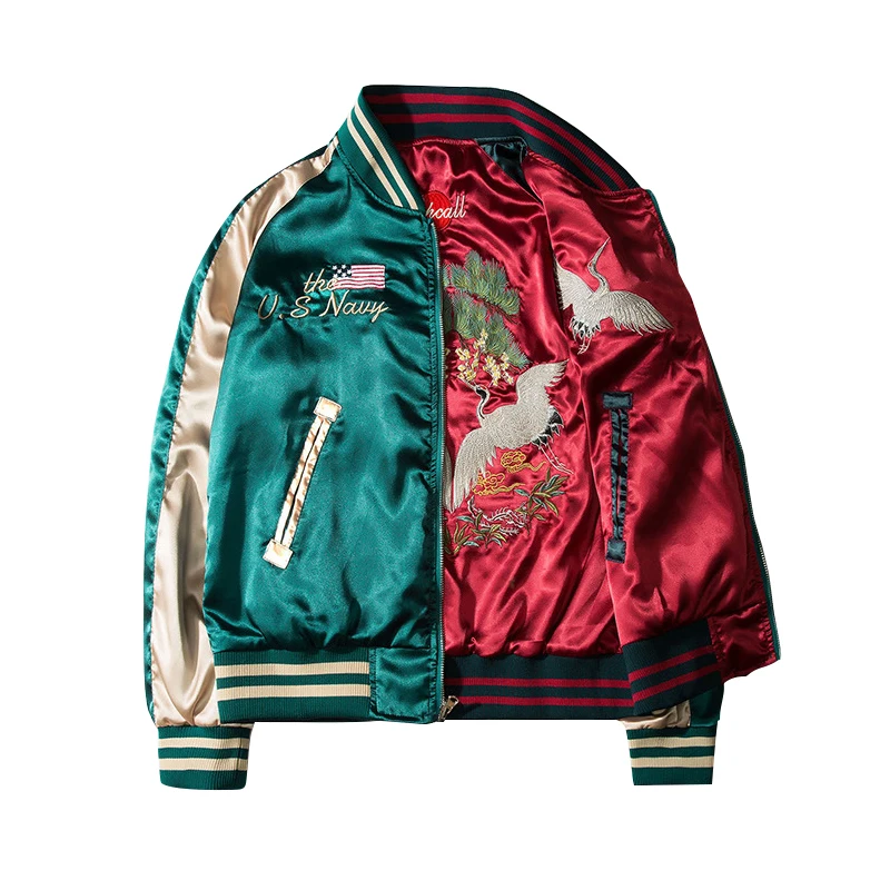 Куртка с вышивкой для мужчин и женщин одежда в стиле хип-хоп модная винтажная