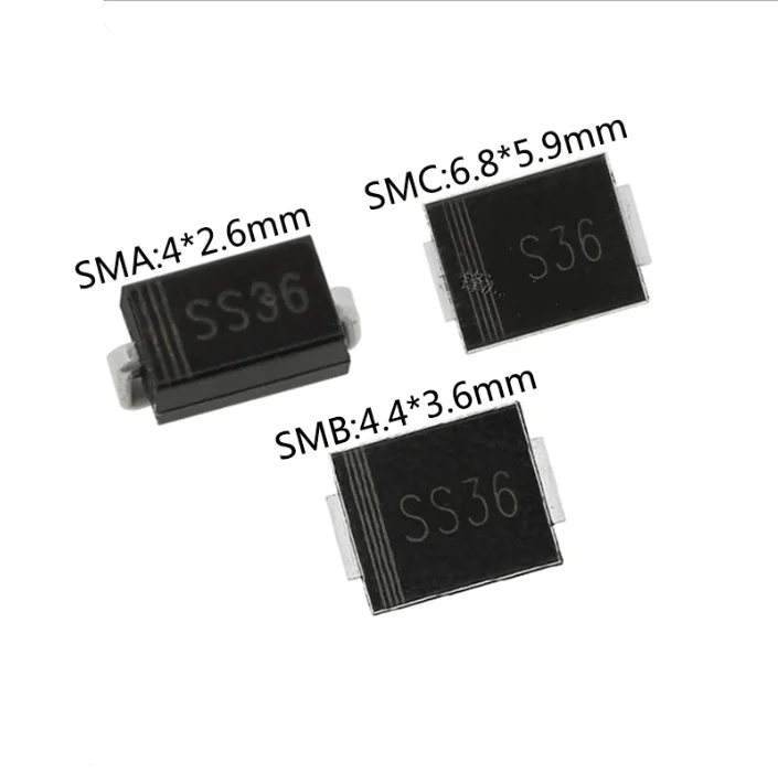 YSTB SMA 50 шт. 1N5824 IN5824 SK54 SS54 US2G HER204 SM140A S14 ES1G SF16 ES1J SF18 US1K SK34A SK34 BYG22D GS1M S2MF S2M US1G |