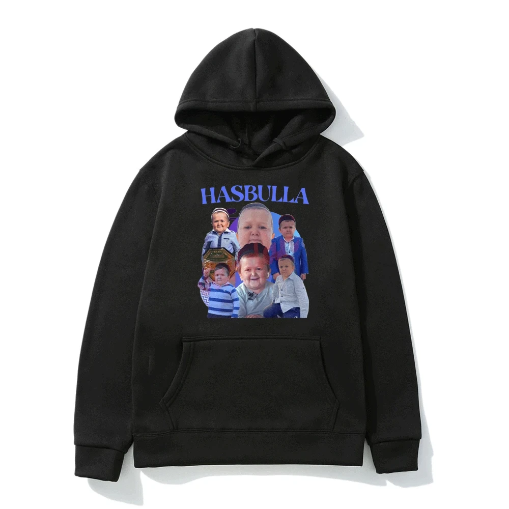 

Hasbulla Fighting Meme Mini Khabib Blogger Product Classic Personality Hoodie Men Couples Fall/winter Polar Fleece Sweatshirts