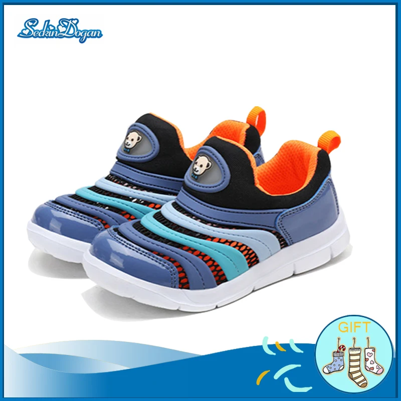 

Kids Shoes Summer Boys Girls Set Foot Breathable Shoes Single Net Caterpillar Children's Shoes Comfortable Casual Footwear