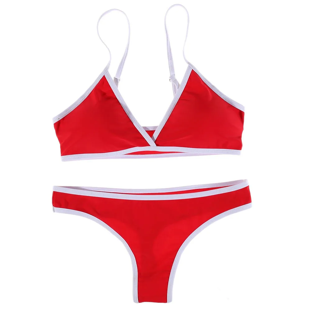 

Women Swimwear Beach Bikini Set Push-up Padded Bra Bathing Suit Swimsuit Bikini Push Up 2 Piece Swimsuit Maillot De Bain Femme
