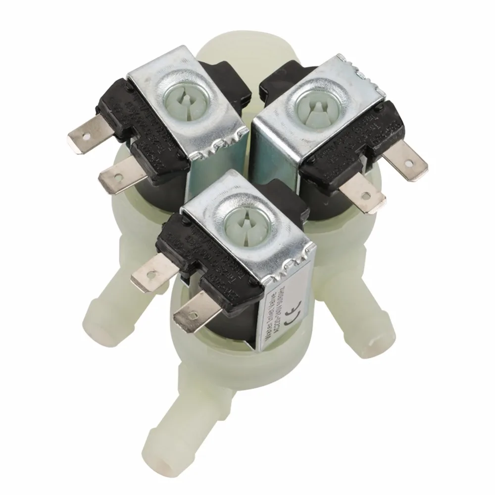 1 шт. AC 220V G3/4 дюймовый электромагнитный клапан 3-ходовой Электрический электромагнитный клапан подвода воды N/C Обычный Электрический соленоид клапан