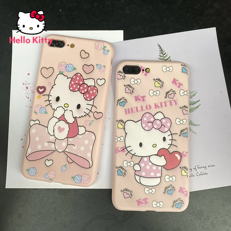 Силиконовый мягкий чехол Hello Kitty для Xiaomi 9/9se/cc9/Redmi 9/9a/note9/9Pro|Бамперы| |