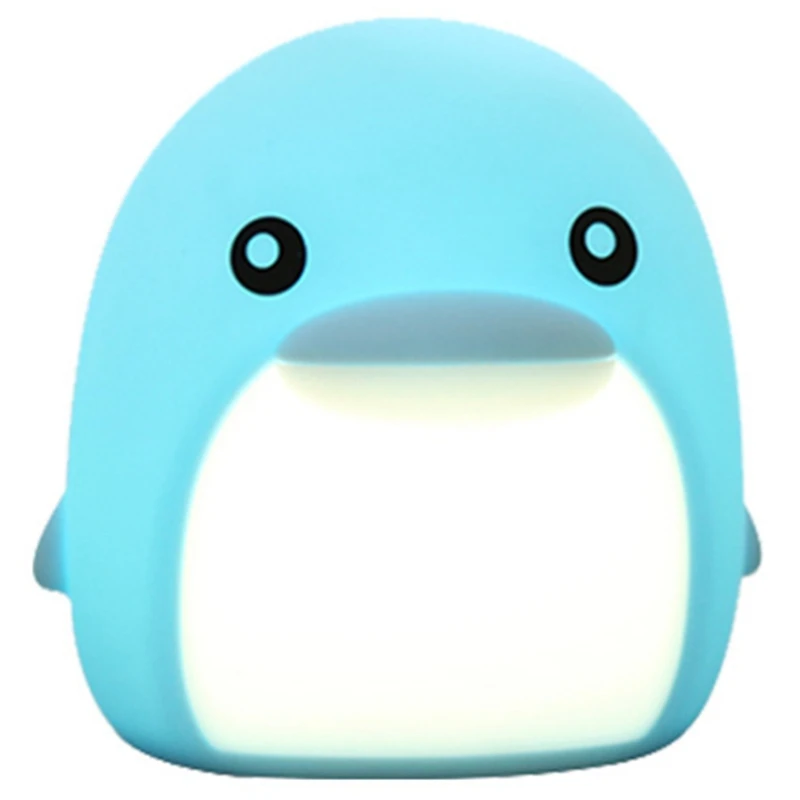 

Night Light for Kids Cute Night Light - Portable Color Changing Silicone Baby Nightlight for Children, Baby and Toddler
