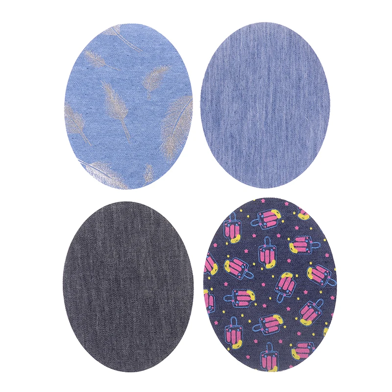 Накладки на джинсы накладки ремонт налокотники джинсовые одежду наклейки из