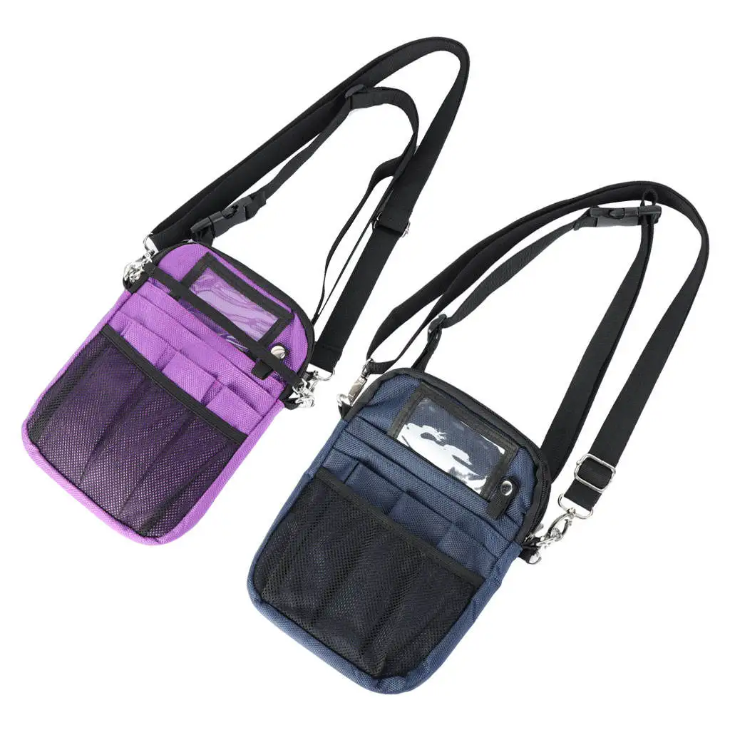 

Nurse Fanny Pack Utility Storage Pockets Waist Pouch Adjustable Strap for Stethoscopes Bandage Scissors Nursing Student Care Kit