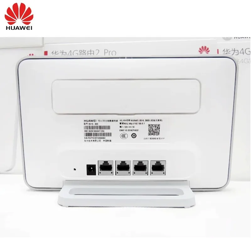 HUAWEI 4G маршрутизатор 2 Pro LTE 300 Мбит/с двухдиапазонный Wi-Fi Авто-выбор Micro-SIM карта Plug and