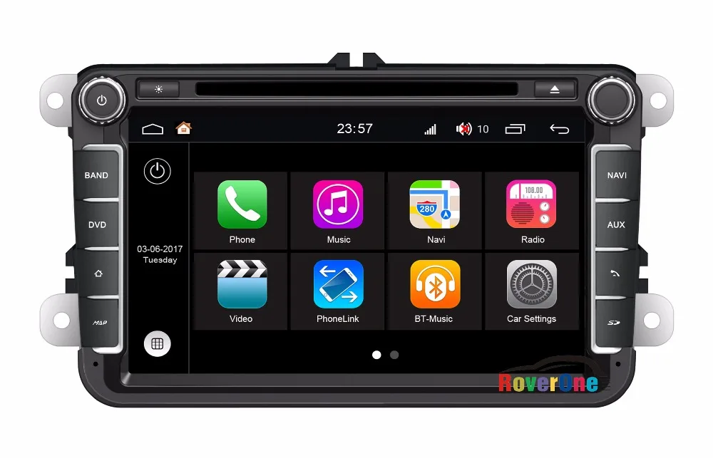 Для Skoda Fabia Octavia Combi Limousine Superb Yeti Patrick Android 7 1 Автомобильный DVD Радио стерео