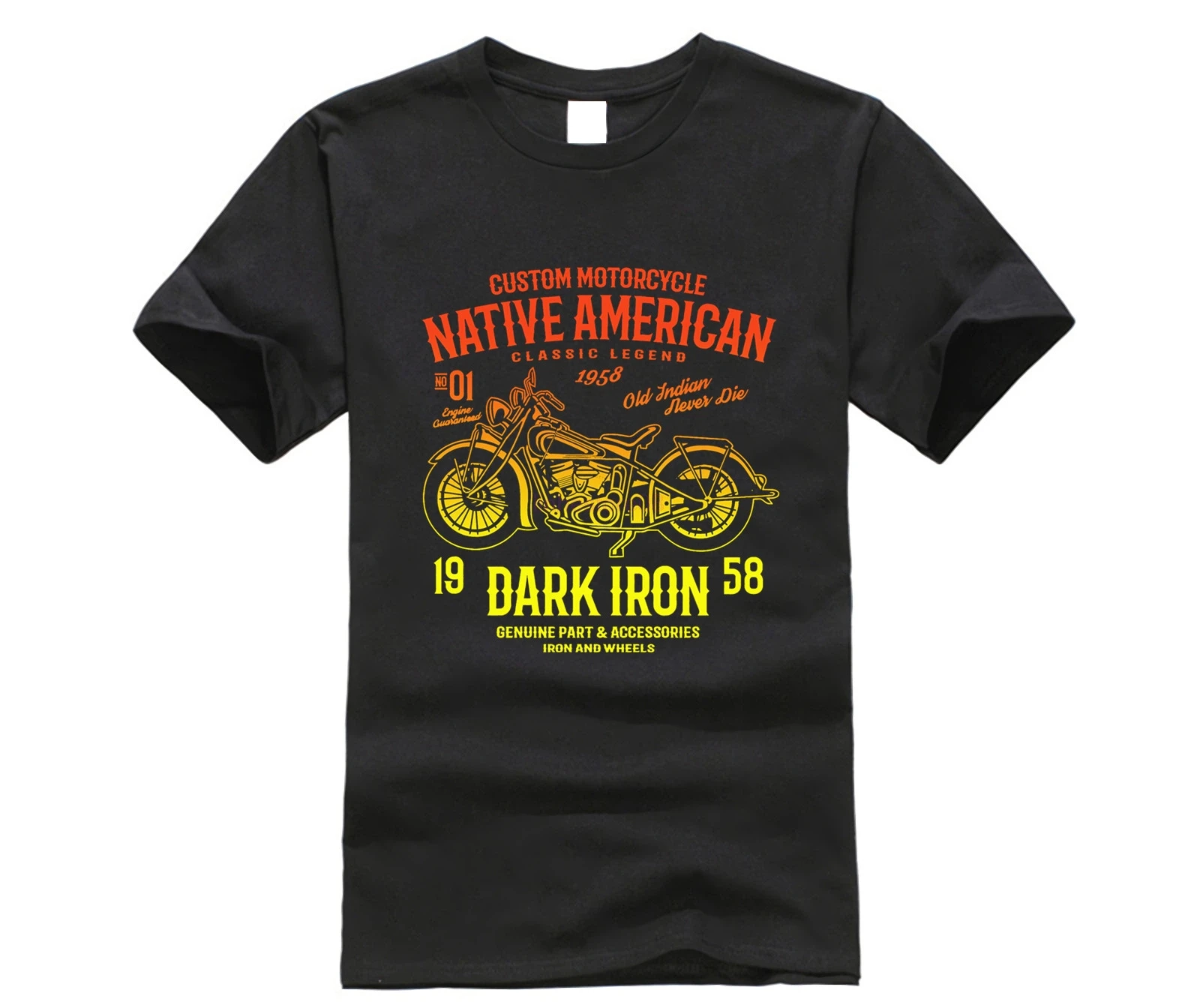 Забавная одежда повседневные футболки с короткими рукавами Байкерская рубашка