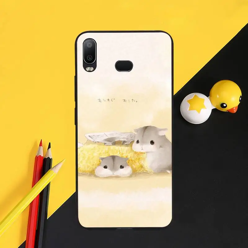 Чехол для телефона PENGHUWAN с изображением кролика и мыши Samsung A10 A20 A30 A40 A50 A70 A71 A51 A6 A8