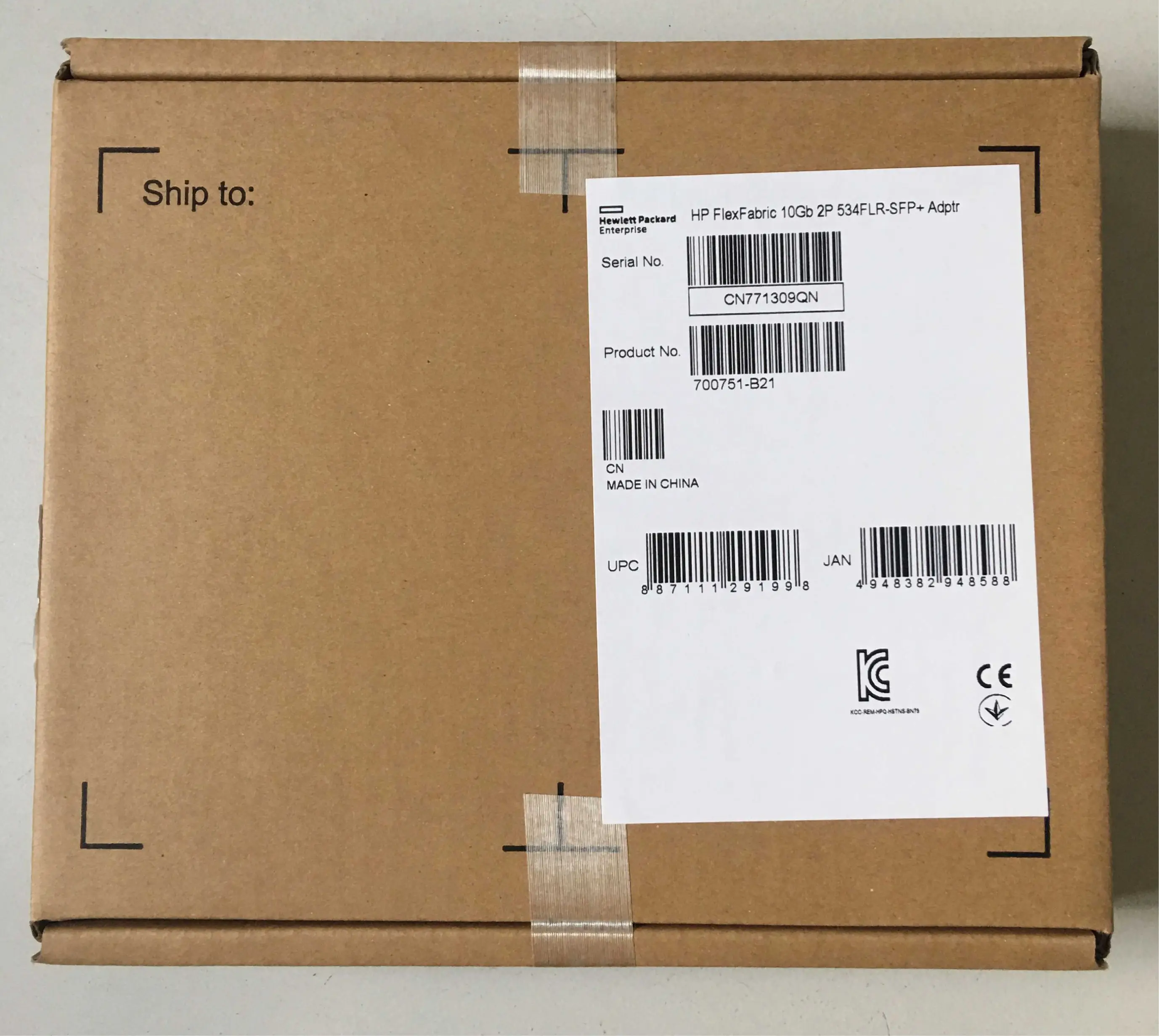 700751 B21 701531 001 700749 534FLR SFP + 10G 2P Adptr оригинал|Компьютерные кабели и разъемы| |