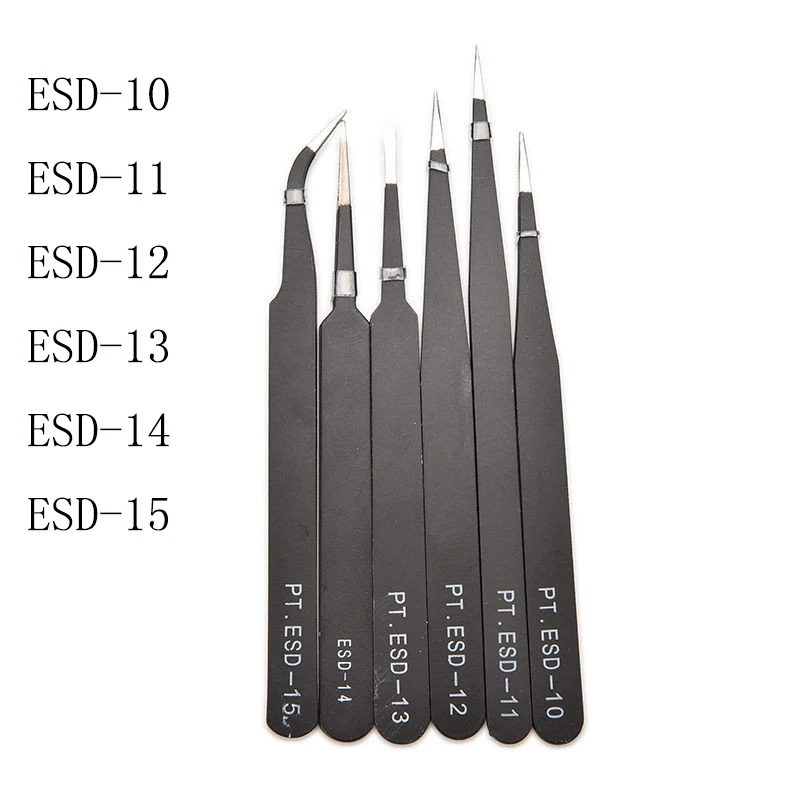 

Stainless Steel Beads Tweezer Nail Art Gel Picking Tool DIY Jewelry Portable ESD-10/ESD-11/ESD-12/ESD-13/ESD-14/ESD-15