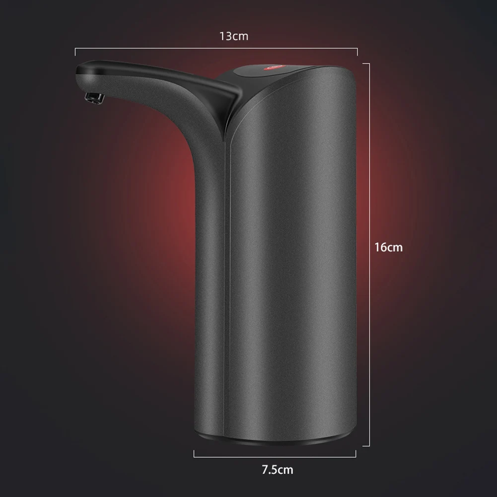 Household Dual Mode Water Bottle Pump USB Charging Portable Electric Automatic Drinking Dispenser with Switch | Дом и сад