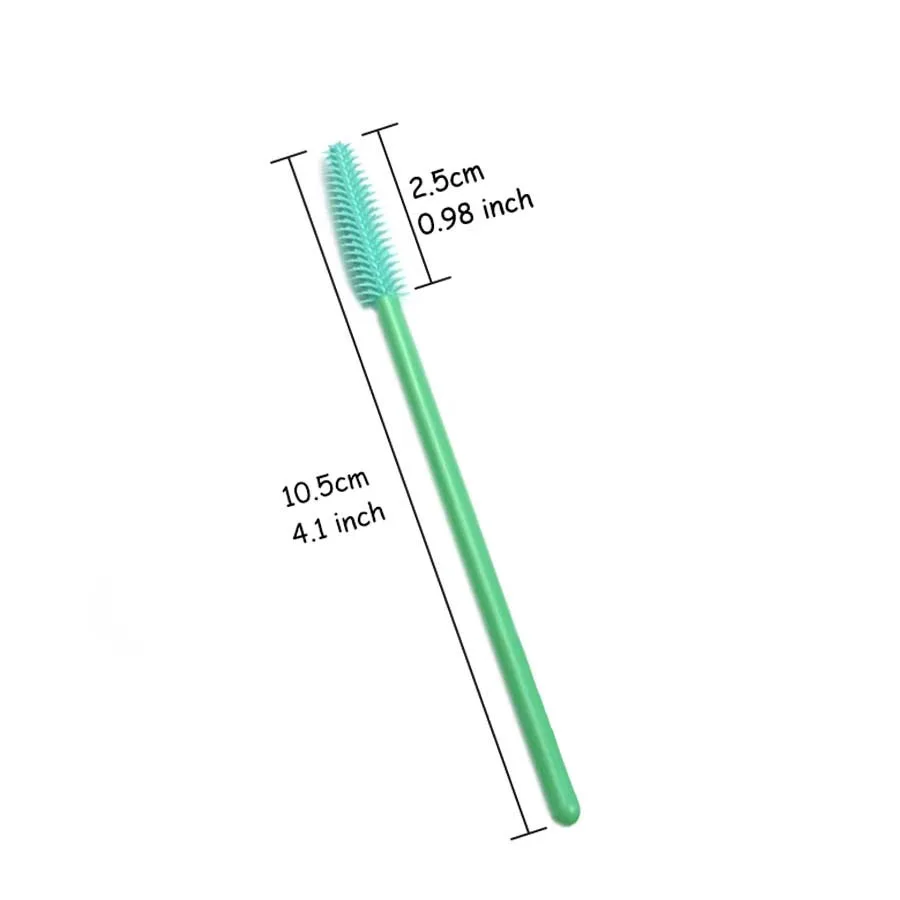 

Brosse à cils en Gel de Silicone jetable 500 pièces brosses pour Extension de cils