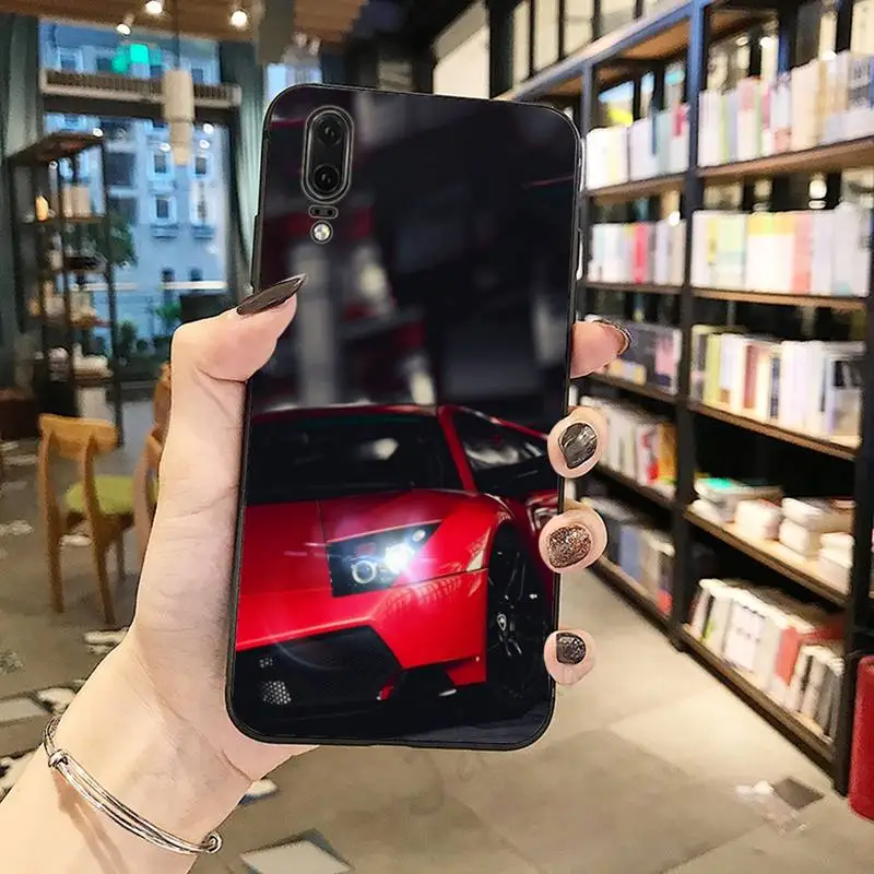 

Sports Cars Male Men Phone Case For Huawei honor Mate P 10 20 30 40 Pro 10i 9 10 20 8 x Lite