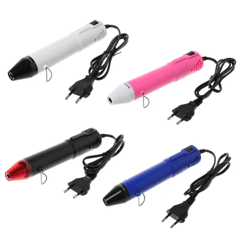 

130 Вт 220 В мини термоусадочные электрические сопла с температурой горячего воздуха инструмент «сделай сам» тиснение вилка европейского ста...