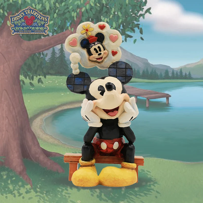 

Disney Showcase Collection Mickey Mouse Action Figure Thinking of You Figurine