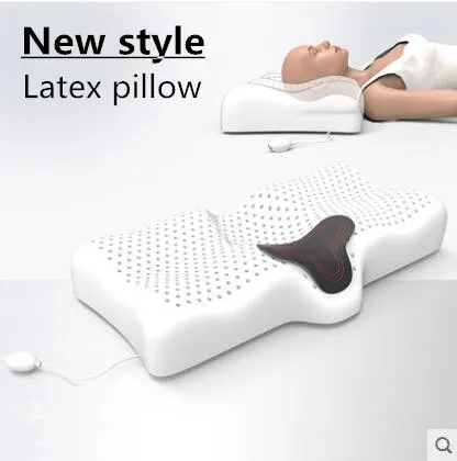 Таиланд чистый натуральный латекс подушка для коррекции шеи Защита позвонков