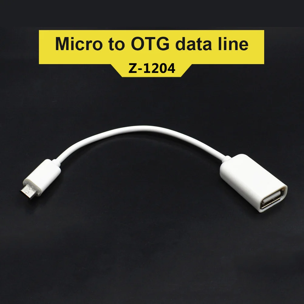 Micro USB OTG кабель передачи данных штекер-гнездо адаптер для Samsung Xiaomi Motorolar HTC Android 16 см