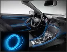 2022 автомобильные осветительные полосы, автомобильная светодиодная лента, гирлянда, электролюминесцентный трос, украшение автомобиля, неоновая светодиодная лампа, Usb-подсветка, прикуриватель