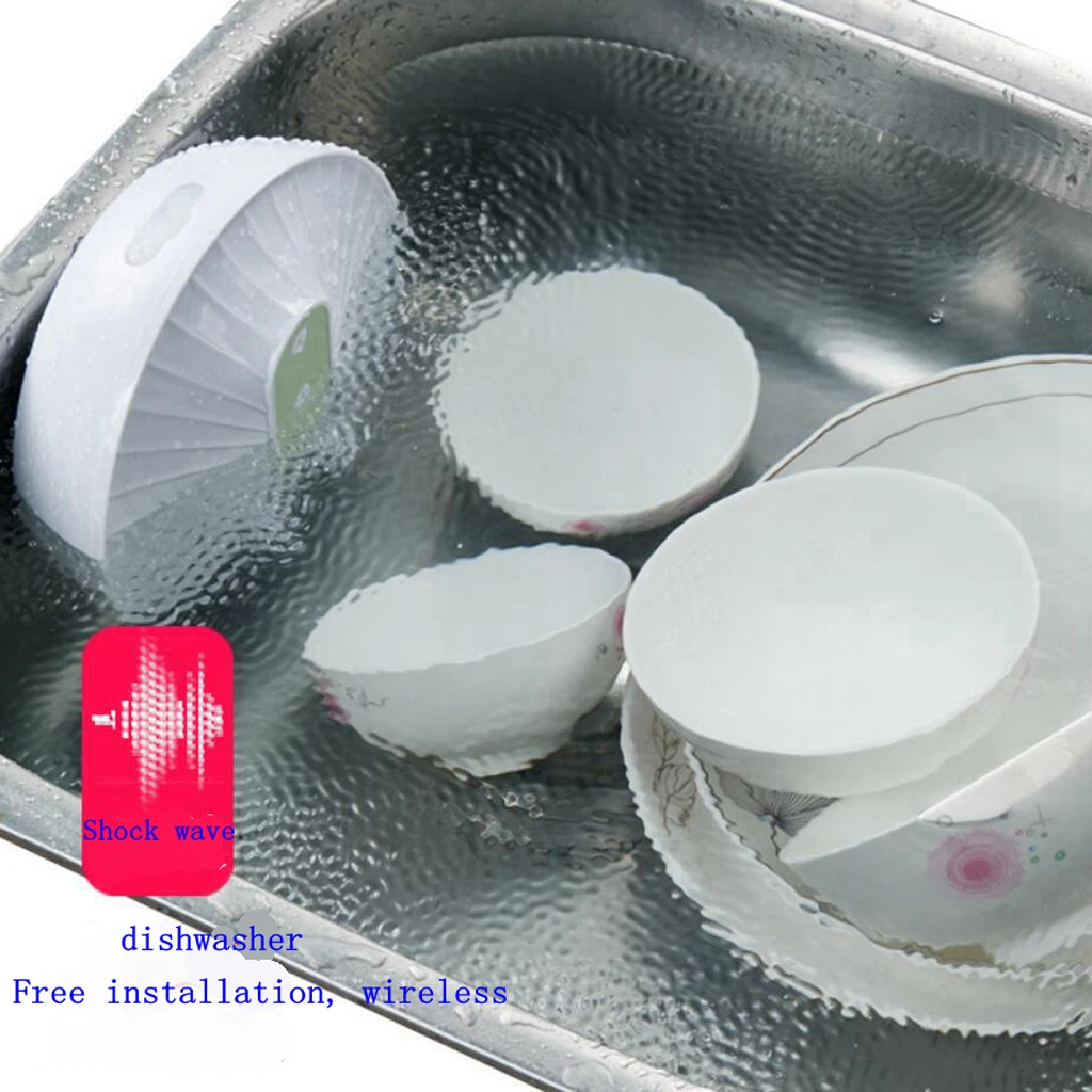 DC 5V Мини ультразвуковая посудомоечная машина Портативная USB зарядка Кухонная