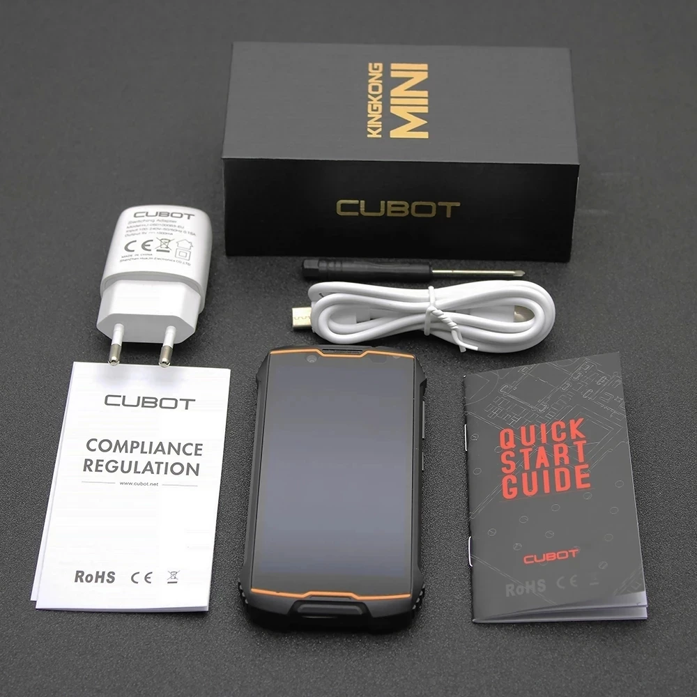 Cubot KingKong MINI 2 прочный телефон экран 4 дюйма 3 Гб + 32 ГБ Android 10 | Мобильные телефоны и