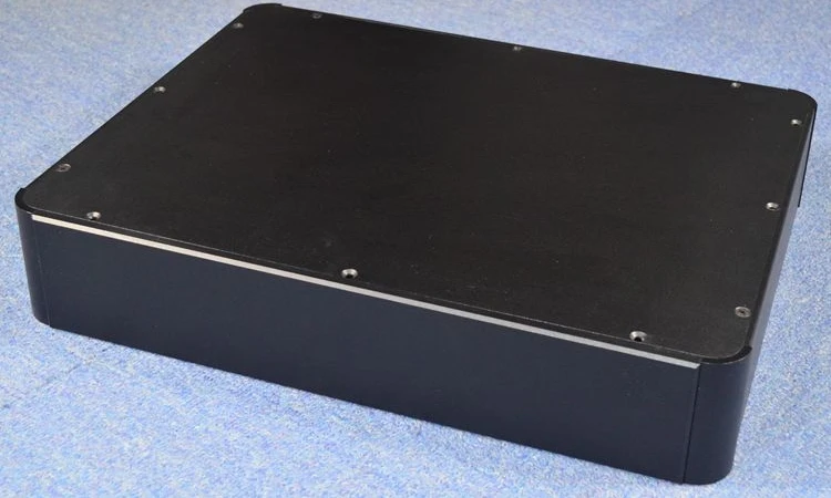 WA93 Aluminum enclosure Preamp chassis Power amplifier case/box size 336*433*80mm | Home Theater Amplifiers