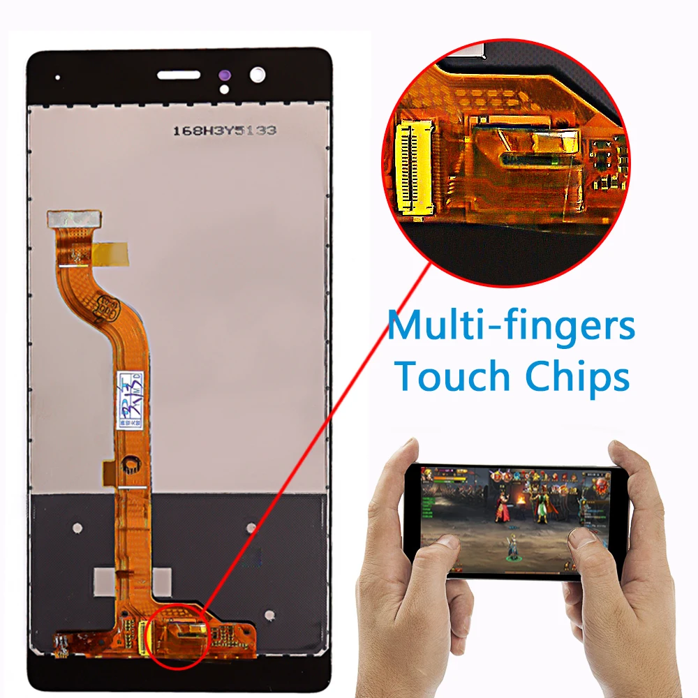 Сделка команда ЖК дисплей для HUAWEI P9 EVA L09 L19 5 2 дюймовый сенсорный экран дигитайзер