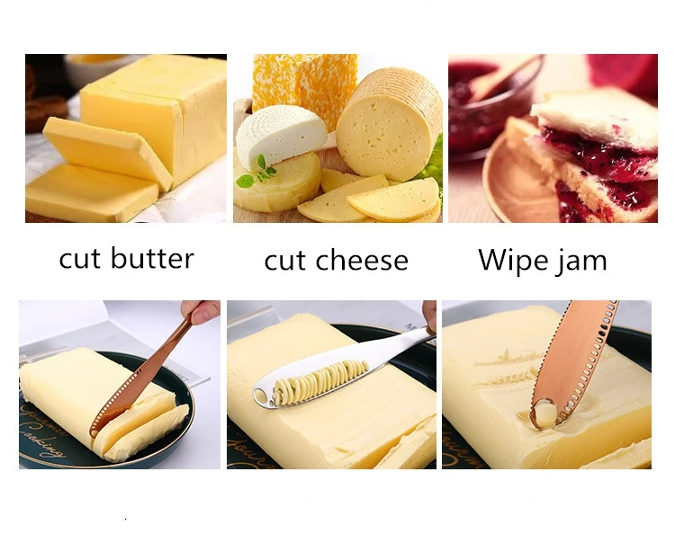 Нержавеющая сталь нож для масла и сыра десертное варенье разбрасыватель