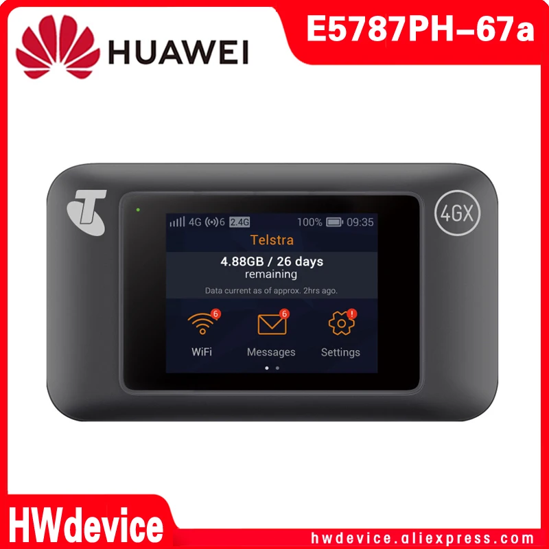 Разблокированный Мобильный Wi-Fi E5787 Hotspot Huawei E5787PH-67a 4G LTE Cat6 300 Мбит/с MIFI роутер с