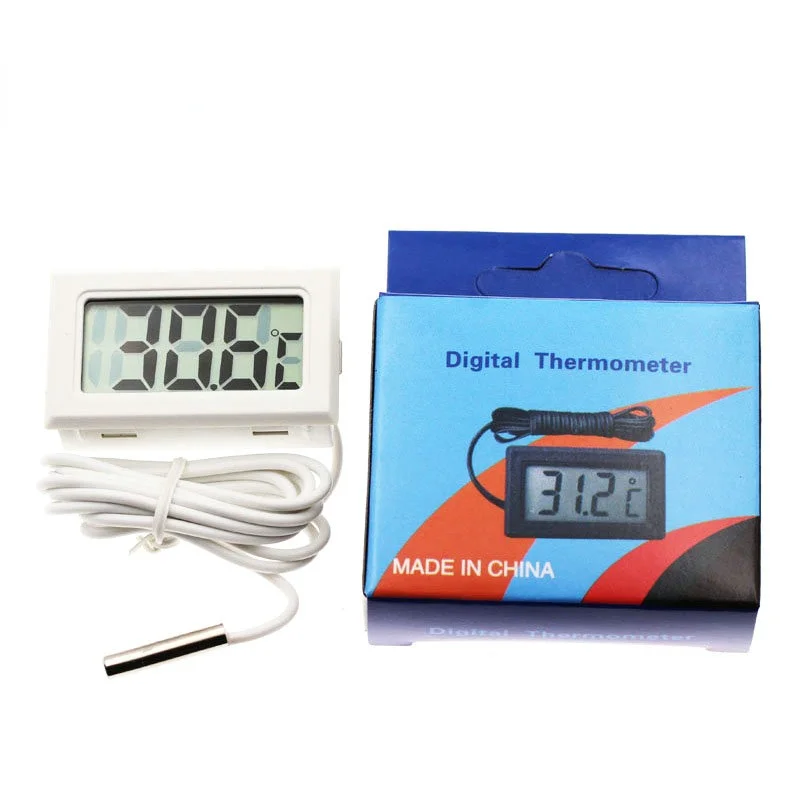 LCD Digital Thermometer for Freezer Temperature -50~110 Degree Refrigerator Fridge Professional Tools | Инструменты