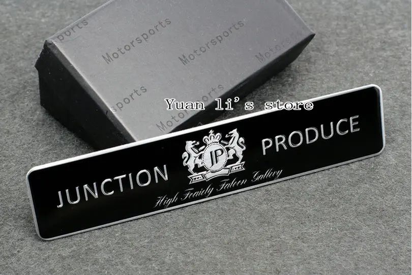 

1X jp VIP car emblem badge stick aluminum car body stick Car Styling