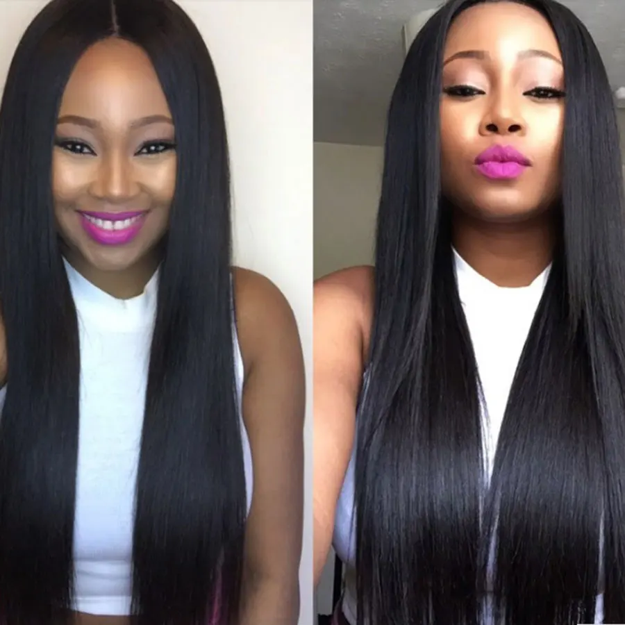 ALIPOP малайзийские прямые пряди с фронтальной застежкой Remy человеческие волосы 3