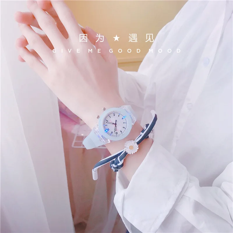 

2021Disney Women's smart digital lover ladies luxury Couple quartz watches Bracelet Handcuffs gift